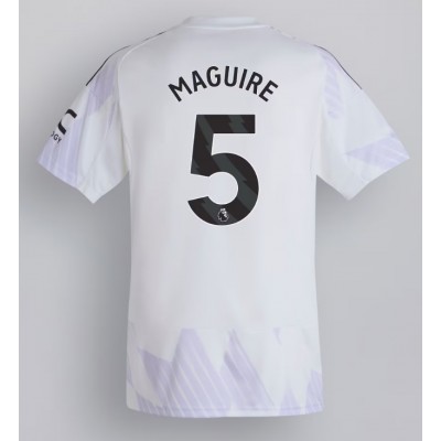 Manchester United Harry Maguire #5 Vieraspaita 2025-26 Lyhythihainen Manchester United Harry Maguire #5 Vieraspaita 2025-26 Lyhythihainen